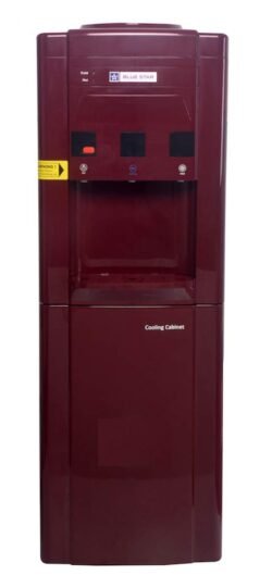 Blue Star Water Dispenser with cooling cabinet (Maroon)